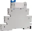 A super slimline DIN rail mount relay designed for industrial switching applications. Suits standard 35mm DIN rail. Supplied with 24V DC coil relay.
