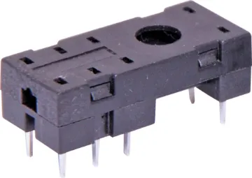 DPDT PCB Mount Relay Base PCB mount base to suit  S 4188C, S 4190C & S 4195C. This base allows for the field servicing of equipment quickly and easily. Simply unplug the old relay and replace with new unit.
