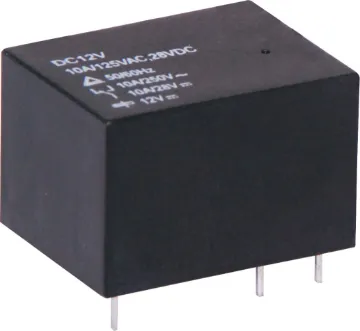 10A 12VDC SPDT PCB Mount Relay Non-Sealed type, suitable for flow soldering