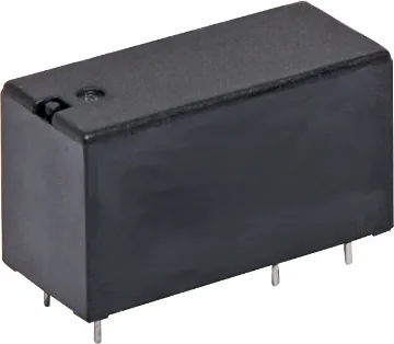 12A 24VDC SPDT PCB Mount Relay Non-sealed type, suitable for flow soldering