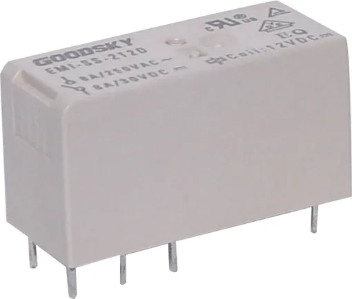 Non-sealed type, suitable for flow soldering