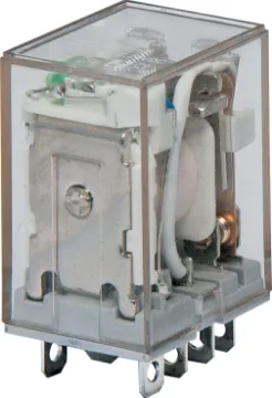 10A 12VDC DPDT Cradle Relay Features Inbuilt LED indicator