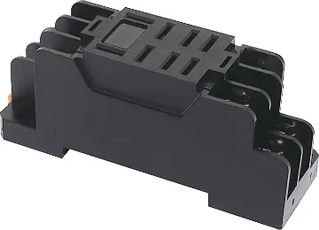Chassis/DIN Rail Mount Relay Cradle Base Can be either DIN rail mounted or chassis mounted as required. Connections are via screw terminals.