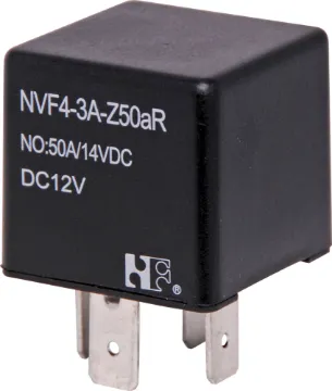 12VDC 50A SPST Automotive Relay Suitable for automotive applications such as alarms, driving lights, horns, fog lights etc.