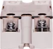 No moving parts and no contact arcing. Features zero voltage turn on, zero current turn off. Switches AC only. 3-32V DC coil.