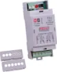 The S 4455 is a DIN rail mountable relay box with 2 sets of voltage free changeover contacts. Each set of contact terminals have a N/O (normally open), N/C (normally closed) and a common connection. 