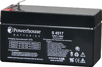 12V 1.3Ah Sealed Lead Acid (SLA) Battery 4.8mm/F1 This 12V 1.3Ah sealed lead acid (SLA) battery is a compact battery for powering 12V equipment.