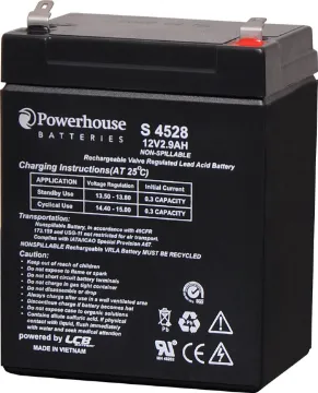 12V 2.9Ah Sealed Lead Acid (SLA) Battery 4.8mm/F1 This 12V 2.9Ah sealed lead acid (SLA) battery is a compact battery for powering 12V equipment.