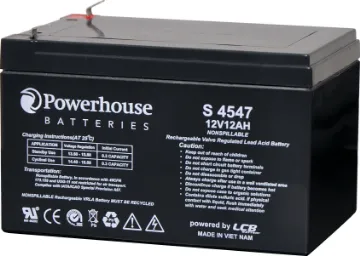 12V 12Ah Sealed Lead Acid (SLA) Battery 4.8mm/F1 This 12V 12Ah sealed lead acid (SLA) battery is a compact battery for powering 12V equipment.