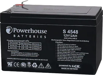 12V 12Ah Sealed Lead Acid (SLA) Battery 6.3mm/F2 Premium grade, long life and maintenance free sealed lead acid batteries. Cells are fully sealed to prevent leakage of electrolyte.