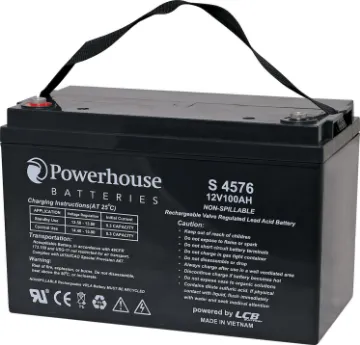 12V 100Ah Sealed Lead Acid (SLA) Battery M8/F17 This 12V 100Ah sealed lead acid (SLA) battery is a compact battery for powering 12V equipment.