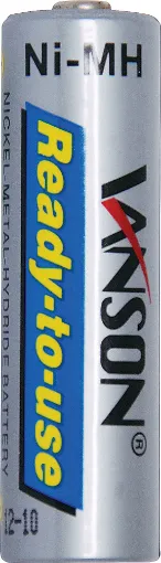 Low discharge Ni-MH batteries ready for use straight out of the pack and rechargeable in a AA or AAA charger. Recharge up to 1000 times. Hold up to 85% capacity even when unused for 12 months. 2300mAH Capacity

Suitable for our A 0281 charger.
