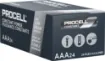Procell Alkaline Constant AAA industrial batteries are ideal for powering low drain professional devices which require constant current over a long period of time, such as security keypads, remote controls and glucometers.