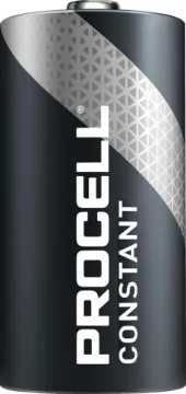 C Size Procell Constant Alklaine Battery Procell Alkaline Constant C size industrial batteries are ideal for powering low drain professional devices which require constant current over a long period of time.