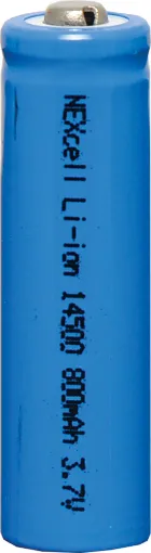These high performance 14500 lithium ion 3.7V batteries offer high performance and long life from a compact package. They are standard AA in size.  