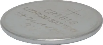 3V CR1616 Lithium Battery These High-Grade Lithium 3V "button batteries" are used in many items ranging from watches, calculators to toys and portable hand-held appliances.