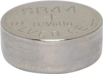 1.55V GP357 / SR44 Silver Oxide Battery These High-Grade Silver Oxide "button batteries" are used in many items ranging from watches, calculators to toys and portable hand-held appliances.
