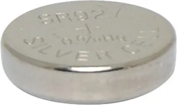 1.55V 395 / SR57 Silver Oxide Battery Capacity (mAh):  42
Chemistry: Silver oxide
Cross Reference: 280-20, 280-48, 395/399, 399, D395/399, SB-AP, SB-DP, SR57, SR927SW, TR927SW
Dimensions (mm): 2.7H x 9.5Wmm
Voltage: 1.55