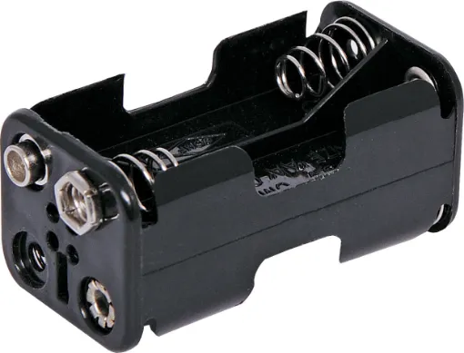 4 x AA Square Plastic battery holder.