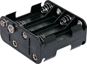 8 X AA Square Battery Holder 8 x AA Square Plastic battery holder.