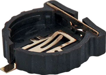 CR1220 Button Cell SMD Mount Battery Holder Surface mount (SMD) battery clip to suit the CR1220 button cell.