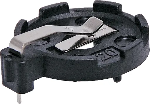 Suits button batteries 20mm diam. Eg. CR2032