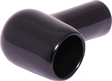 13mm Black Battery Terminal Cover Made from flexible PVC these covers protect and insulate battery terminals on SLA and automotive batteries. Prevents buildup of dirt on terminals and helps to reduce the possibility of accidental short circuits.  
8mm Cable Entry