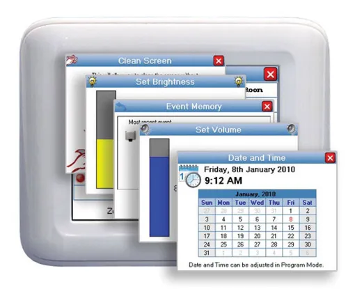 Additional keypad for D8x and D16x NESS security alarm systems.