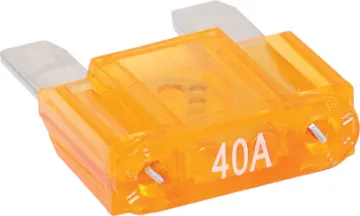 40A Orange Automotive Maxi Blade Fuse Orange 40A standard automotive blade fuse. Suits the automotive maxi blade fuse inline holder (S6045).