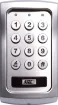 This weatherproof vandal resistant door keypad controller is designed for controlling a door strike in home or business security installations. It combines a digital keypad and proximity EM card reader in one unit. 