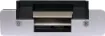 Door strike for controlling building access points. Reversible design suits left or right hand hinged doors. 