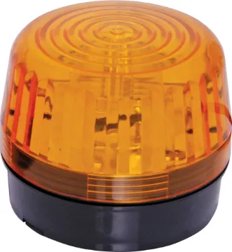 24V DC Amber Flashing Strobe 4.7 watt output. Uses Xenon tube for high energy flash.