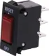 3A 250V Switch Circuit Breaker Combination illuminated switch and circuit breaker all in one compact package.