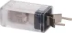 Current Trip Rating: 3 Amp
All specifications at 25&degC
Hold Current: 100% load indefinitely
Trip Current: Within 1 hr @ 175% load
 Within 1 minute @ 200% load
Max. Voltage:  120V AC or 12V DC
Dimensions:  20.6H x 10.5L x 8.7W mm