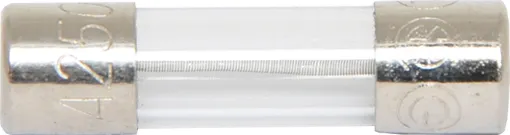 250V. 5A.
Glass fuse.
Slow blow type.
M205 (5x20).
