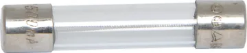 7A 6x32 (3AG) 250V Slow-Blow Fuse 250V. 7A.
Glass fuse.
Slow blow type.
3AG (32 x 6mm).