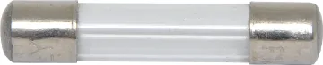 6.3A 6x32 (3AG) 250V Fuse 250V. 6.3A.
Glass fuse.
Used in many appliances.
