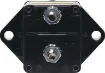 High current weatherproof circuit breakers with manual reset switch. M6 terminal bolts.
