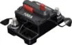 High current weatherproof circuit breakers with manual reset switch. M6 terminal bolts.