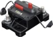 High current weatherproof circuit breakers with manual reset switch. M6 terminal bolts.