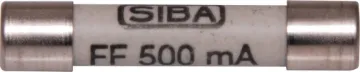 500mA 6x32 (3AG) Ceramic 1000V Fuse Ceramic fuse. 6.3 x 32mm 3AG size. Commonly used in digital multimeters.
Sold individually.