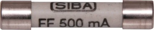 Ceramic fuse. 6.3 x 32mm 3AG size. Commonly used in digital multimeters.
Sold individually.
