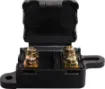 This compact fuse block suits 2 x MIDI type fuses.