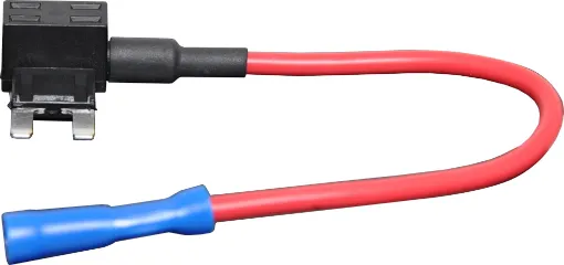 This in-line mini blade fuse tap is designed to turn one slot into two, allowing you to add a circuit to your vehicle easily. The max installation rating is up to 10 Amps. 