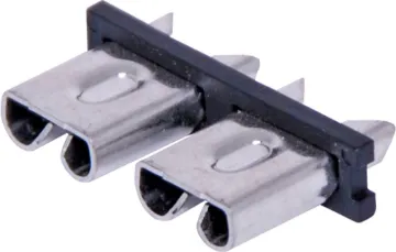 30A PCB Mount Blade Fuse Holder 30A PCB Mount Automotive Style Blade Fuse Holder.  PCB Holes at 2.5mmØ.
