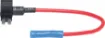 This in-line micro2 blade fuse tap is designed to turn one slot into two, allowing you to add a circuit to your vehicle easily. The max installation rating is up to 10 Amps. 