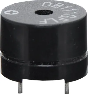 1-2V Mini Magnetic Transducer PCB Mount Fully sealed PCB mount. 6.5 mm pin spacing. PCB holes 0.8mm.  Requires 50% duty cycle square wave drive.