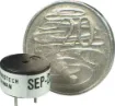 Fully sealed PCB mount piezo. 8mm pin spacing.PCB holes 0.8mm