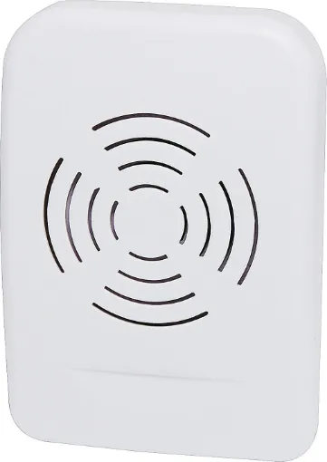 Amazingly low profile design, fitted with internal terminals and tamper switch. Great as an indoor deterrent siren.
Supply voltage: 9-15V DC
Current: 80mA
SPL output: 100dB
Size: 84W x 120H x 26Dmm