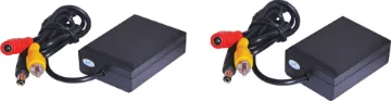 12V 2.4Ghz Wireless Video Sender Designed for use in vehicle reversing systems.
Incredibly easy to install, these compact units can wirelessly relay video signal from your reversing camera to your in-car dashboard monitor. Ideal for use with trailers & caravans where cabling would other